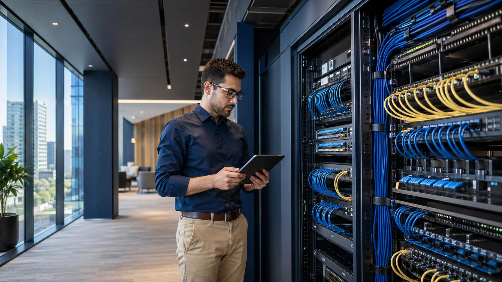 Managed infrastructure specialist supporting a commercial building network