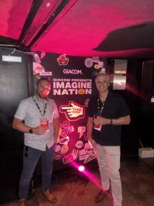 An image of Justin & Simon at Giacom's Imagine Nation Event